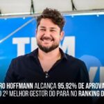 Lauro Hoffmann alcança 95,92% de aprovação e é o 2º melhor gestor do Pará no Ranking Doxa