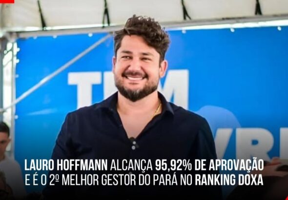 Lauro Hoffmann alcança 95,92% de aprovação e é o 2º melhor gestor do Pará no Ranking Doxa